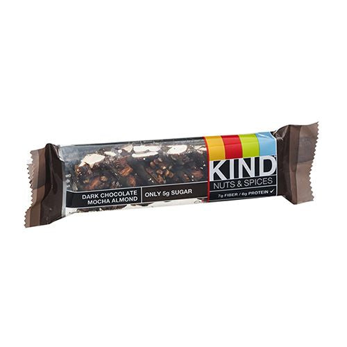 KIND, NUTS & SPICES BAR, DARK CHOCOLATE, MOCHA ALMOND, DARK CHOCOLATE, MOCHA ALMOND
