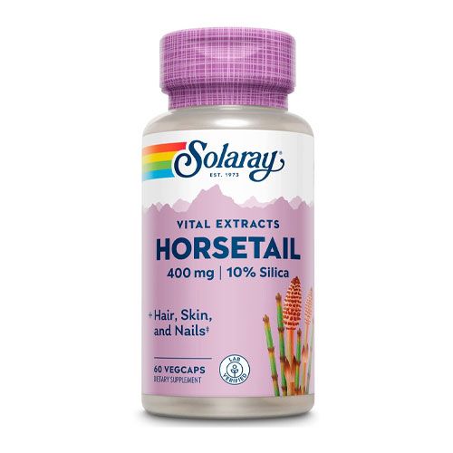 Horsetail Extract 400 mg By Solaray - 60 Capsules