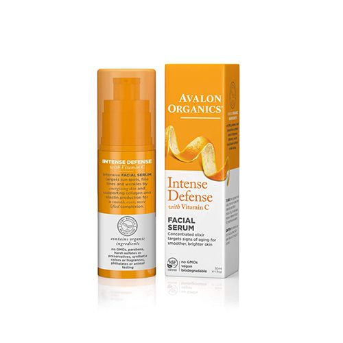 Avalon Organics Intense Defense Facial Serum 1 oz.
