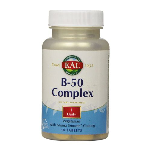 Kal - B Complex, Tablet (Btl-Plastic) 50mg 50ct