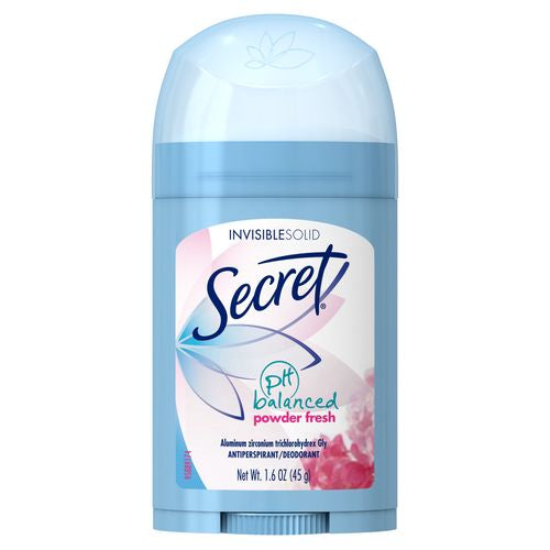 Secret Invisible Solid Antiperspirant Deodorant Powder Fresh 1.6 oz