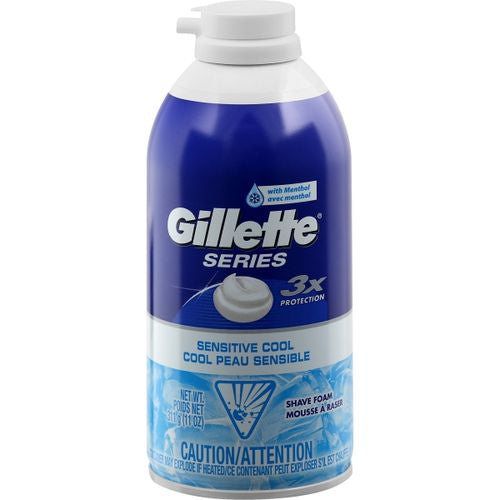 Gillette Series Series Sensitive Cool 11oz Foam