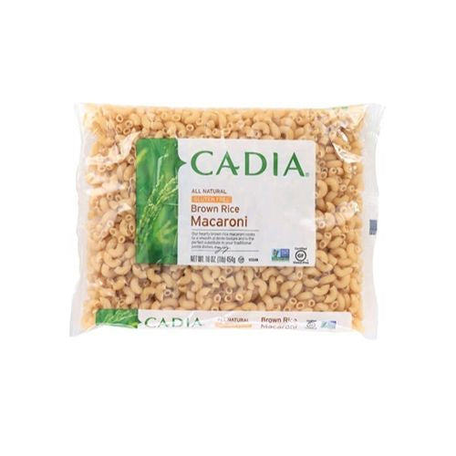 CADIA, BROWN RICE MACARONI
