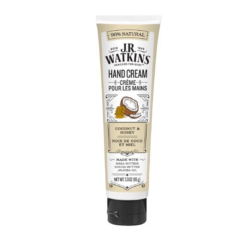 J.R. Watkins Hand Cream Coconut & Honey 3.3 oz