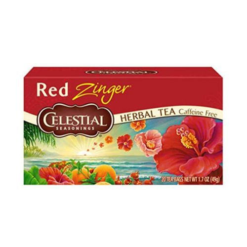 CELESTIAL SEASONING, RED ZINGER CAFFEINE FREE HERBAL TEA