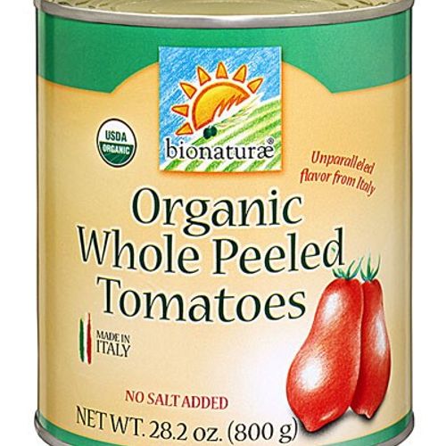 ORGANIC WHOLE PEELED TOMATOES