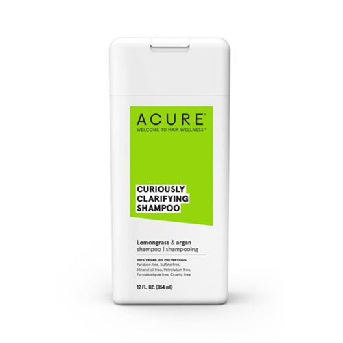 Acure Curiously Clarifying Lemongrass & Argan Shampoo - 12 fl oz
