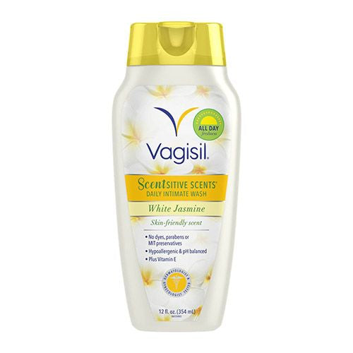 Vagisil Scentsitive Scents Feminine Wash White Jasmine 12 oz 1 Pack
