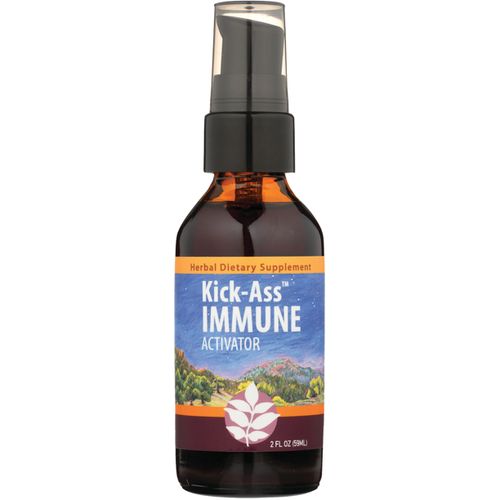 WishGarden Herbal Remedies WishGarden Herbs — Kung-F'u Fighter Herbal Formula — Gluten Free — 20 ml Pump Top