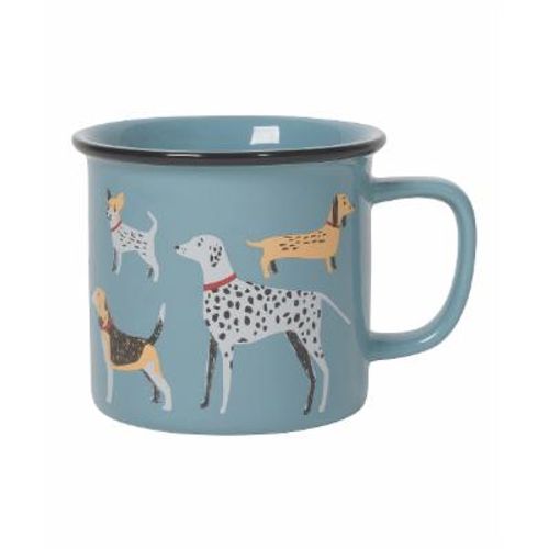 Now Designs Dog Days Heritage Mug, Set Of 2 (l100001)