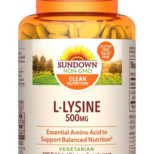 Sundwn L-lysine 500 - 100ct