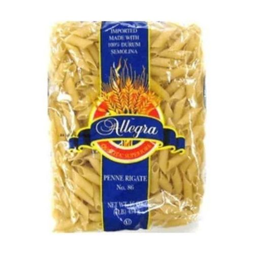 20 PACKS: Allegra Pasta, Penne Rigate, 1 Pound