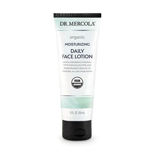 Dr. Mercola ~ USDA Organic ~ MOISTURIZING DAILY FACE LOTION ~ 2 fl oz