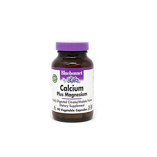 Bluebonnet Calcium Citrate Plus Magnesium 90 Ct