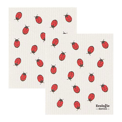 Ecologie Swedish Sponge Cloth | Fly Away Ladybug