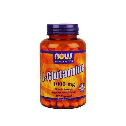 NOW Glutamine 1000 MG Capsules 120 Ct