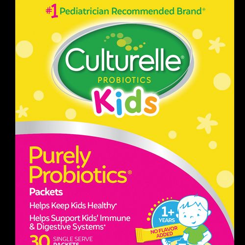 Culturelle Kids Daily Probiotic Supplement for Kids 3+ Supports a Healthy Immune & Digestive System* 30 Single Packets