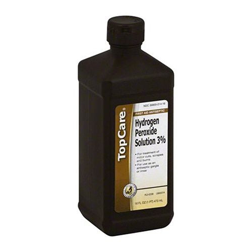 Hydrogen Peroxide 3% First Aid Antiseptic 32 Oz Brand Factory Sealed 1 Quart