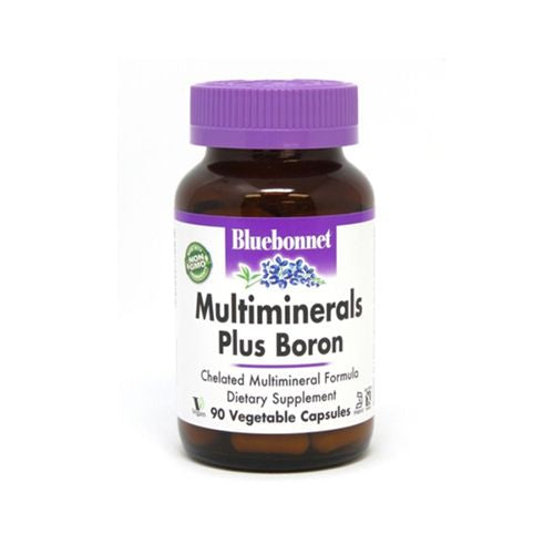 Bluebonnet Multi Minerals Plus Boron With Iron 90 Ct