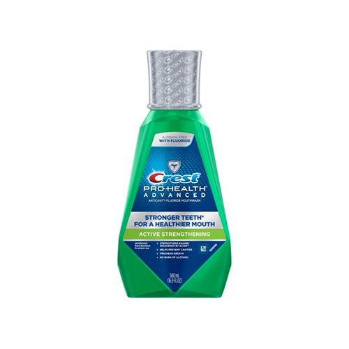 Crest Pro-Health Advanced Active Strengthening Alcohol Free Mouthwash, 16.9 Fl Oz