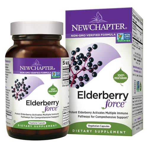 New Chapter Elderberry Force 30 Vegan Caps