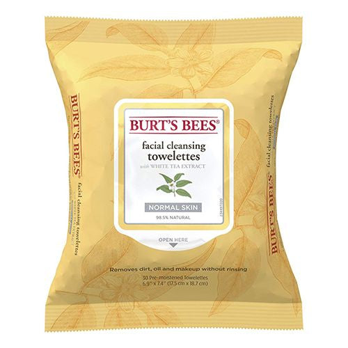 Burt s Bees Purifying White Tea Facial Wipes 30 Count