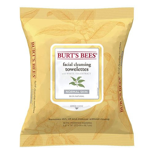 Burt s Bees Purifying White Tea Facial Wipes  30 Count