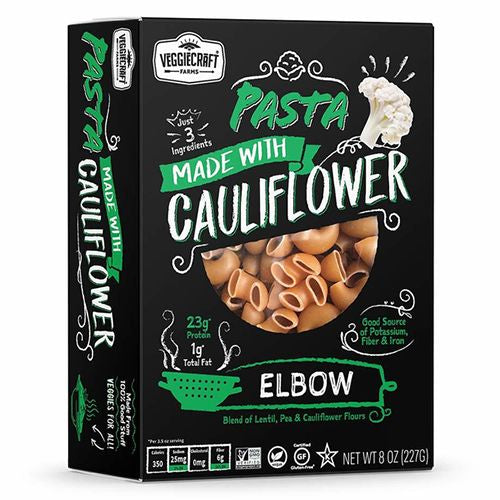 Veggiecraft Farms Elbow Pasta Made with Cauliflower 8 OZ
