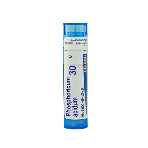 Boiron Phosphoricum Acidum 30C Homeopathic Medicine for Poor Concentration Due To Overwork 80 Pellets