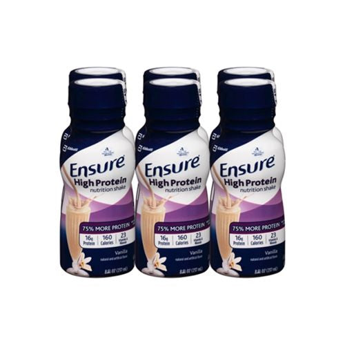 Ensure High Protein Nutritional Shake Vanilla 8 fl oz 6 Ct
