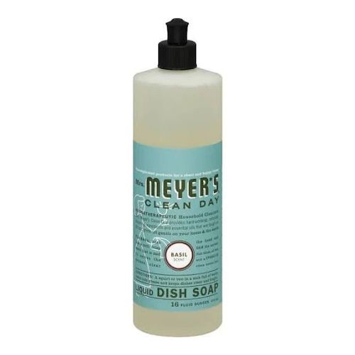 Mrs. Meyer s Clean Day - Liquid Dish Soap - Basil - 16 Oz