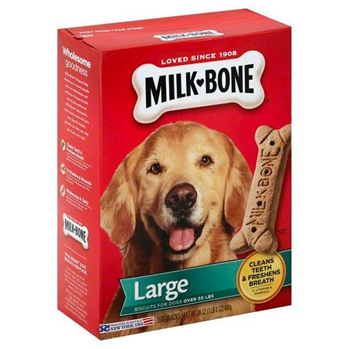 Milk-Bone Original Dog Biscuits  Large Crunchy Dog Treats  24 oz.
