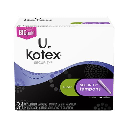 U By Kotex Security Tampons Super -