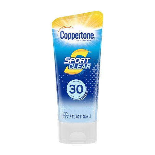 Coppertone Sport Clear Sunscreen Broad Spectrum SPF 30 Sunscreen 5 Oz