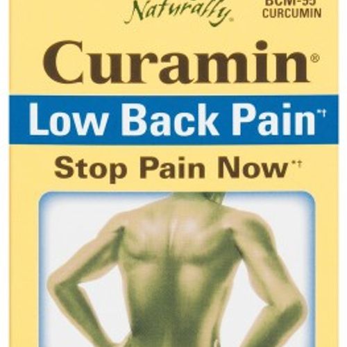 EuroPharma Terry Naturally Curamin Low Back Pain 60 Caps