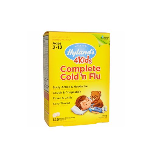 Hyland's Complete Cold 'n Flu 4Kids 125 Tabs
