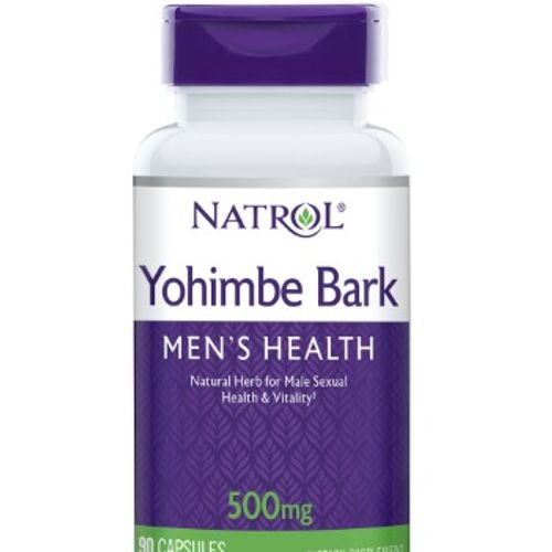 Natrol Yohimbe Bark 500mg Capsules, 90 Count (B000I4DIAC)