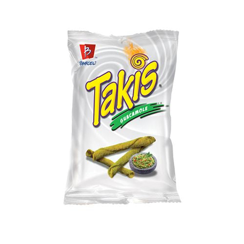 Takis Guacamole Rolls 9.9 oz Bag Guacamole Flavored Spicy Tortilla Chips