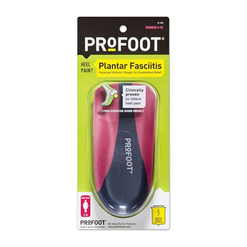 ProFoot Heel Pain & Plantar Fasciitis Women s 6-10 1 Pair