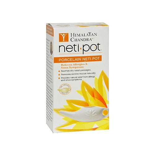 Porcelain Neti Pot 1 Pot Himalayan Chandra