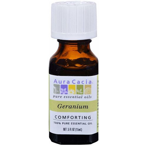 Aura Cacia Geranium 0.5 fl oz Liq