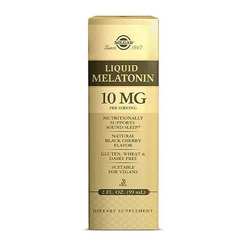 Solgar Liquid Melatonin Sleep Supplement 10mg 2 Oz