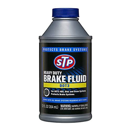 STP Heavy Duty Brake Fluid - DOT3 12 oz.