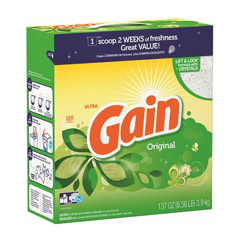 Gain Original Powder Laundry Detergent 137 oz 120 Loads