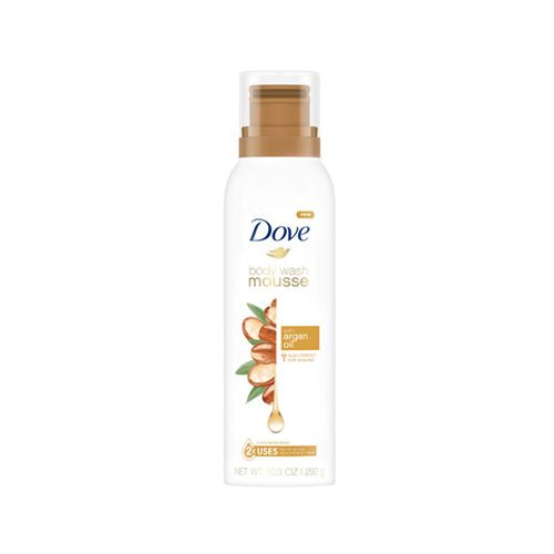 Dove Body Wash Mousse with Argan Oil 10.3 Oz.