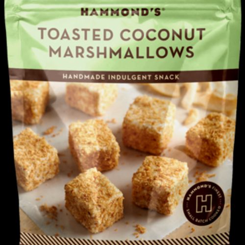 HAMMONDS CANDIES Toasted Coconut Marshmallows, 4 OZ (B07CMG38YY)