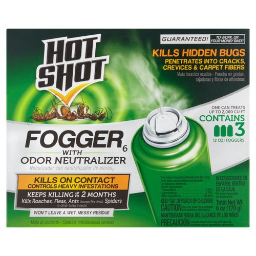 United Industries 7369457 3-2 oz Hot Shot Indoor Fogger