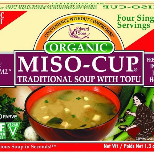 ORGANIC TRADITIONAL SOUP WITH TOFU
