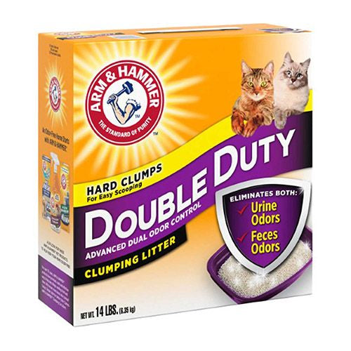Arm & Hammer 33200021483 Double Duty Pet Clumping Litter