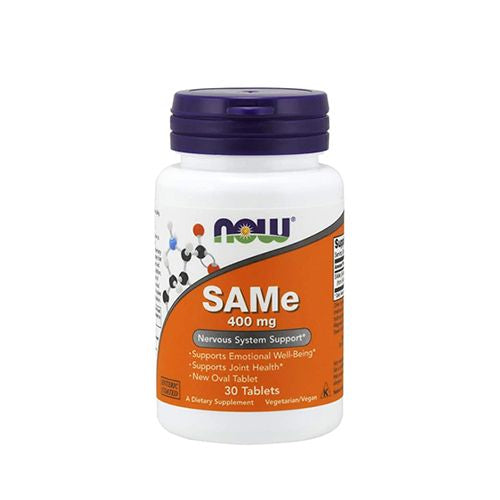 NOW Foods SAMe Nervous System Support 400mg 30 Ct